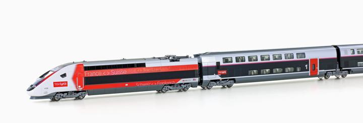 Produktbild Hobbytrain SBB/SNCF TGV Triebzug Lyria 10-teilig Ep.VI (Spur N)