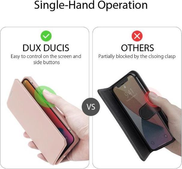 Actual product image Dux Ducis Skin X Series Bookcover (Apple iPhone 12 mini)
