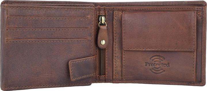 Actual product image Greenland Nature Soft & Safe wallet RFID leather 12 cm