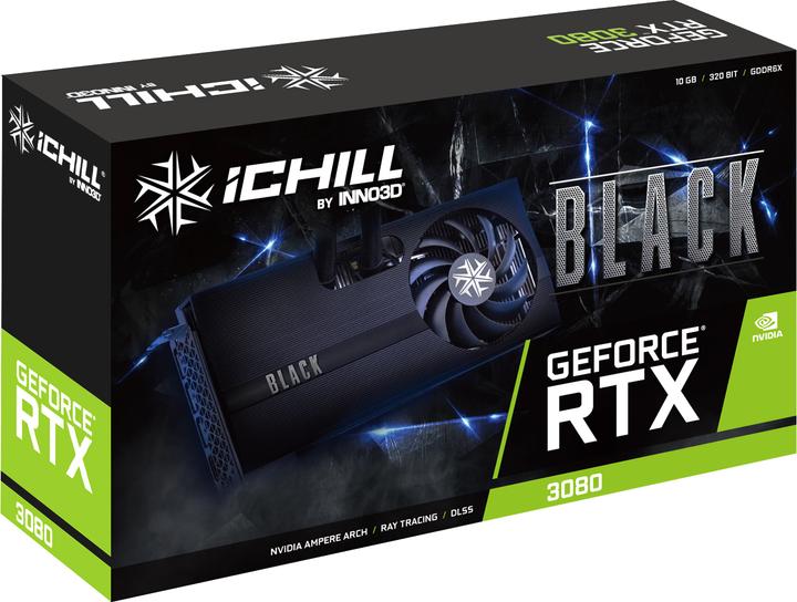 Produktbild Inno3D RTX3080 iChill LHR GDDR6X HDMI 3xDP (10 GB)