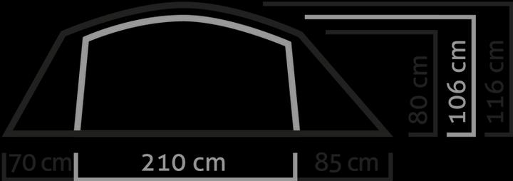 Actual product image Salewa Sierra Leone (Dome tent, 3.40 kg, 3 persons)
