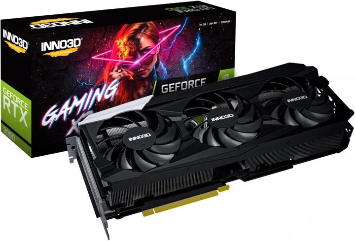 Produktbild Inno3D RTX3090 Gaming X3 OC GDDR6X HDMI 3xDP (24 GB)