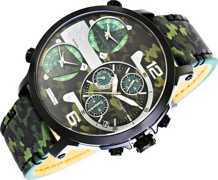 Actual product image Gino Rossi watch G. Rossi men's watch TEZER-11706A2-8H1
