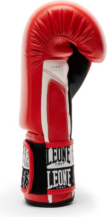 Immagine prodotto Leone Guantoni da boxe Iconic Red GN208 (12 OZ, Taglia unica)