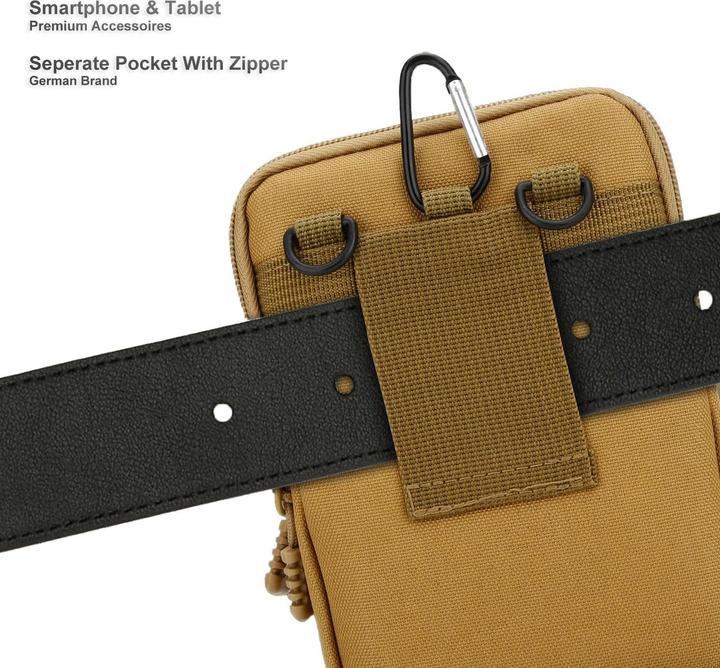 Produktbild Cadorabo Handytasche für Huawei P40 PRO / P40 PRO+ Hülle im Militär Style (Huawei P40 Pro+)