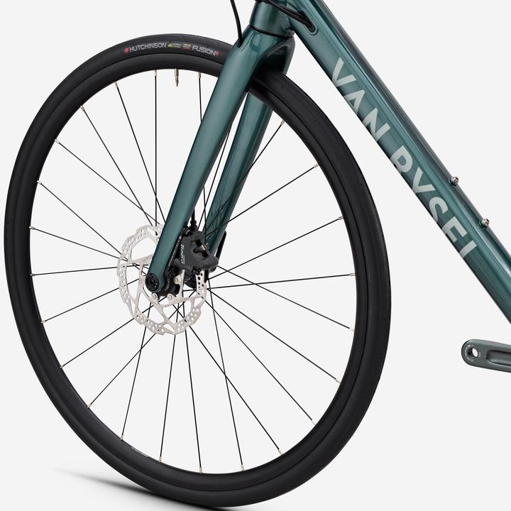 Actual product image Van rysel Road bike Endurance NCR AF Shimano Tiagra 2×10 green