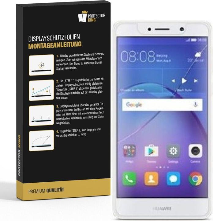 Produktbild Protectorking 2x Panzerfolie Anti-Shock HD Klar (2 Stück, Huawei Mate 9 Lite)