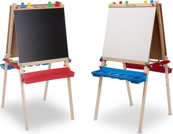 Image du produit Melissa & Doug Deluxe Wooden Standing Art Easel Noir