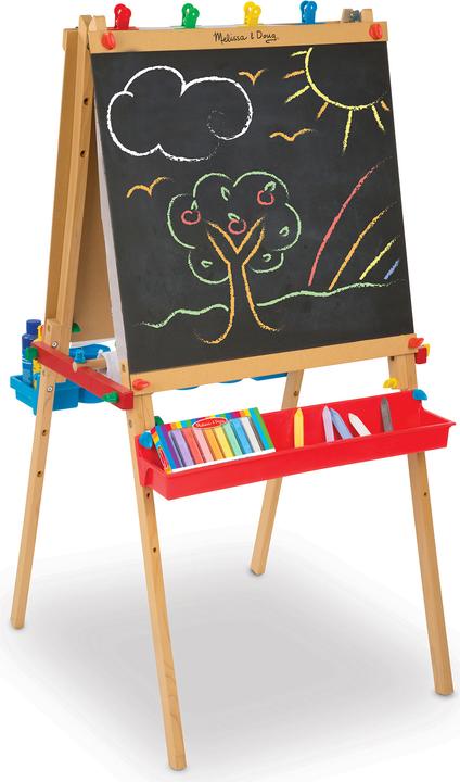 Image du produit Melissa & Doug Deluxe Wooden Standing Art Easel Noir