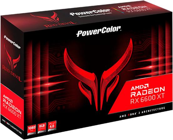 Immagine prodotto Powercolor Radeon RX6600XT Devil GDDR6 HDMI 3xDP (8 GB)