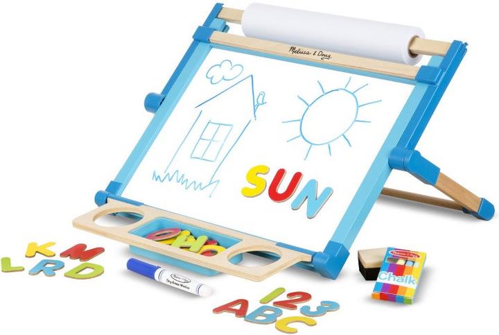 Produktbild Melissa & Doug Tabletop Easel Kinder-Whiteboard und Tafel