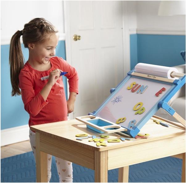 Produktbild Melissa & Doug Tabletop Easel Kinder-Whiteboard und Tafel