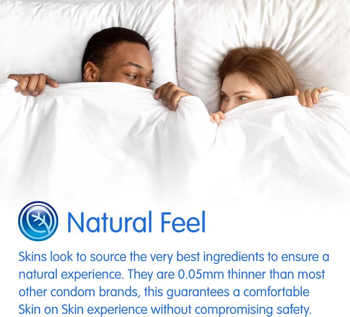 Actual product image Skins CONDOM NATURAL BAG 500 (500 pcs.)