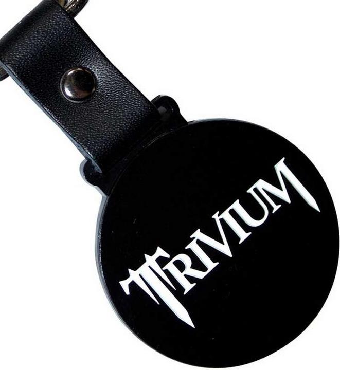 Actual product image Trivium Classic Circle Logo Keyring