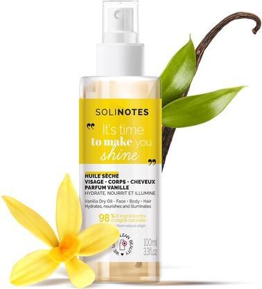 Actual product image Solinotes Dry Oil Vanilla (Body oil, 100 ml)