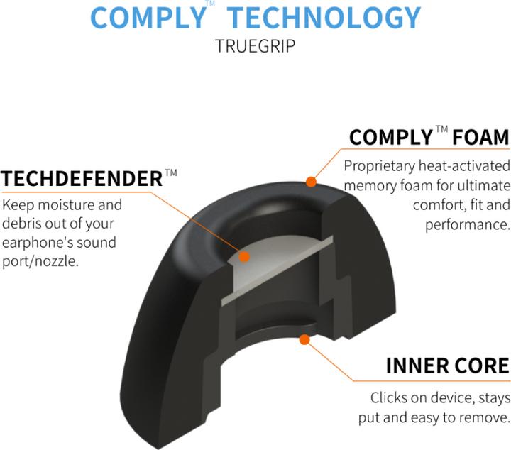Produktbild Comply TrueGrip Pro TWo-210-C assorted