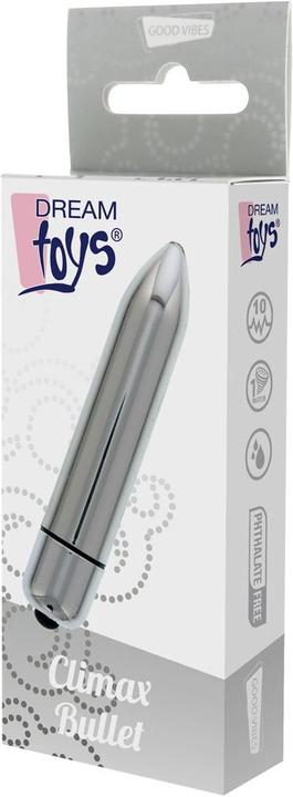 Actual product image Dream Toys Climax Bullet Vibrator - Silver