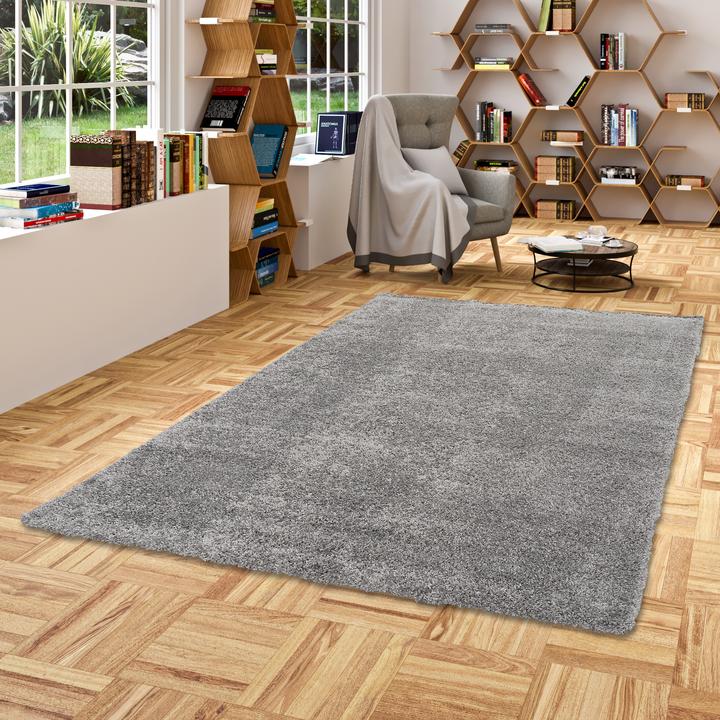 Produktbild Pergamon Hochflor Langflor Teppich Aloha (200 x 200 cm)