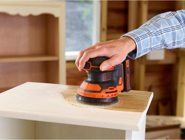 Immagine prodotto Black & Decker Levigatrice orbitale a batteria BDCROS18 (Levigatrici rotorbitali, 18 W)