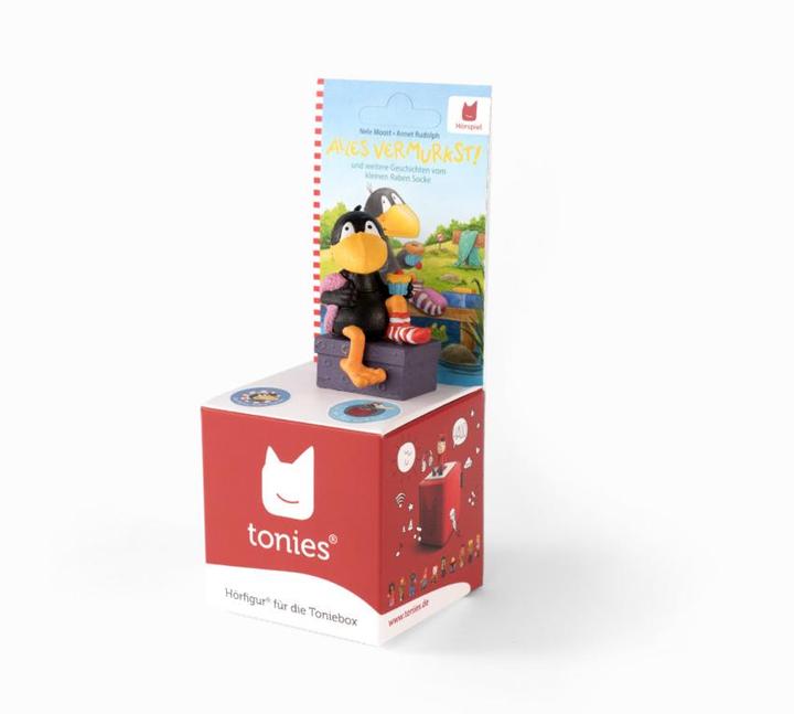 Actual product image Tonies The little raven sock - all messed up (German)