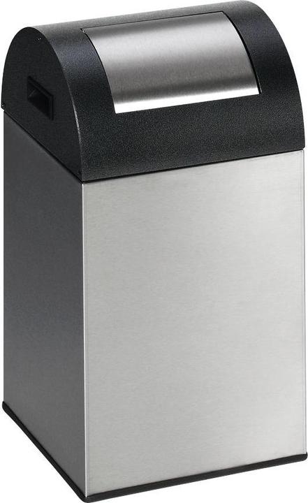 Produktbild VAR Selbstlöschende Wertstoffsammler, Volumen 43 l, BxHxT 320x600x320 mm, Edelstahl (43 l)