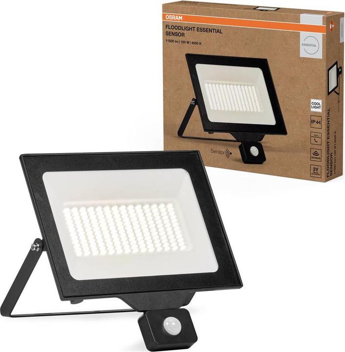 Image du produit Osram Floodlight Essential Sensor 100W 4000K 4099854429835 LED-Aussenstrahler mit (10000 lm, IP44)