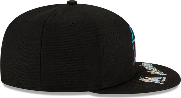 Immagine prodotto New Era Cappellino 59Fifty - GRAPHIC VISOR Miami Marlins - 7 1/4 (7 1/4)
