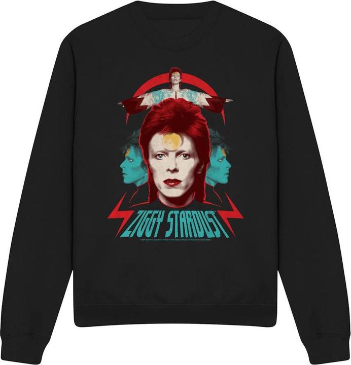 Produktbild David Bowie Ziggy Heads Sweatshirt (L)
