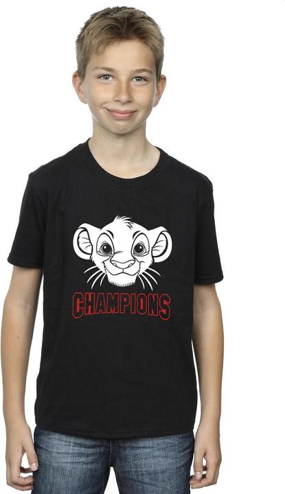 Immagine prodotto Disney The Lion King Simba Face Champion Maglietta Ragazzi (140, 146)