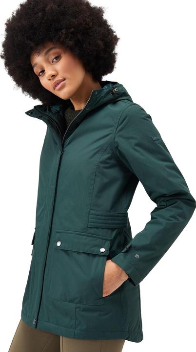 Actual product image Regatta Womens/Ladies Brenlyn Zebra Print Waterproof Jacket