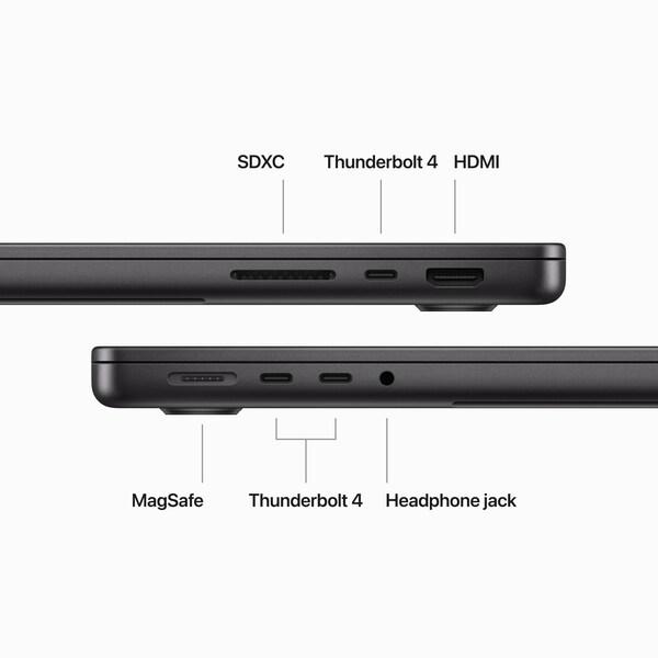 Produktbild Apple MacBook Pro - Late 2023 (14", M3 Pro, 36 GB, 512 GB, DE)