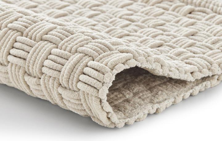 Immagine prodotto Kleine Wolke Tappeto da bagno Matino 60 x 100 cm, beige (60 x 100 cm)