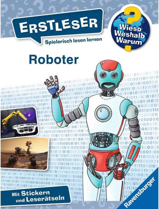 Ravensburger Wieso? Weshalb? Warum? Erstleser, Band 14: Roboter (German, Annette new farmer, Sebastian Coenen, 2024)