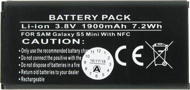 Immagine prodotto Samsung Caricabatterie e batteria con NFC adatto per Galaxy S5 Mini BG8000BBE