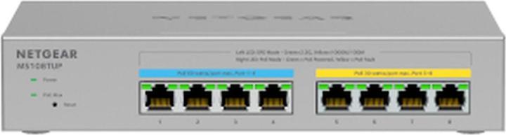 Actual product image Netgear MS108TUP - 1 year Insight Managed 8PT MG (8 Ports)