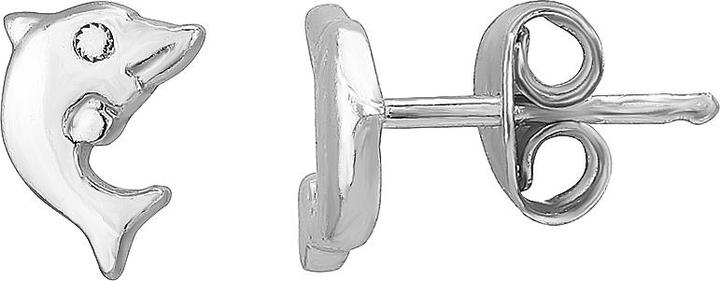 Image du produit Leyda Boucles d'oreilles puces dauphin (Argent 925)