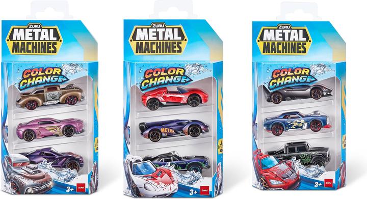 Zuru Metal Machines-Car Color Change (3 P