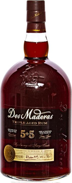 Immagine prodotto Dos Maderas PX 5+5 anni Rum invecchiato 40% Vol. 3l
