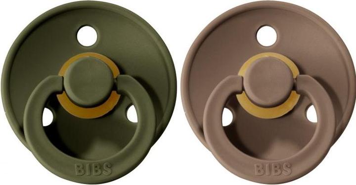 Actual product image Bibs 2-PACK S BLUSH & VANILLA Smoczek Uspokajający kauczuk Hevea (2 x, up to 6 M.)