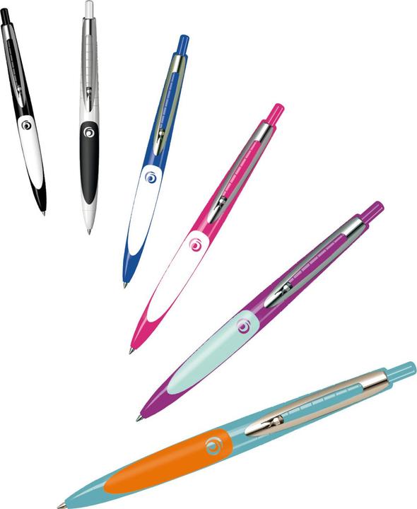 Produktbild Herlitz Kugelschreiber my.pen /weiss (Blau/weiss, 1 x)