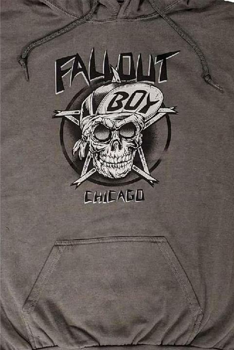 Actual product image Fall Out Boy Suicidal Hoodie Adults (XXL)