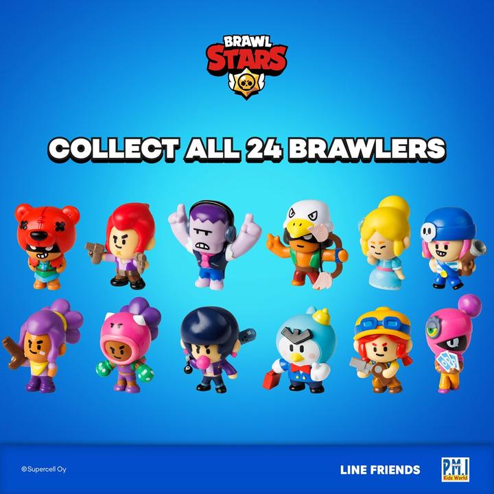 Produktbild Brawl Stars Figure 8 pack deluxe box S1