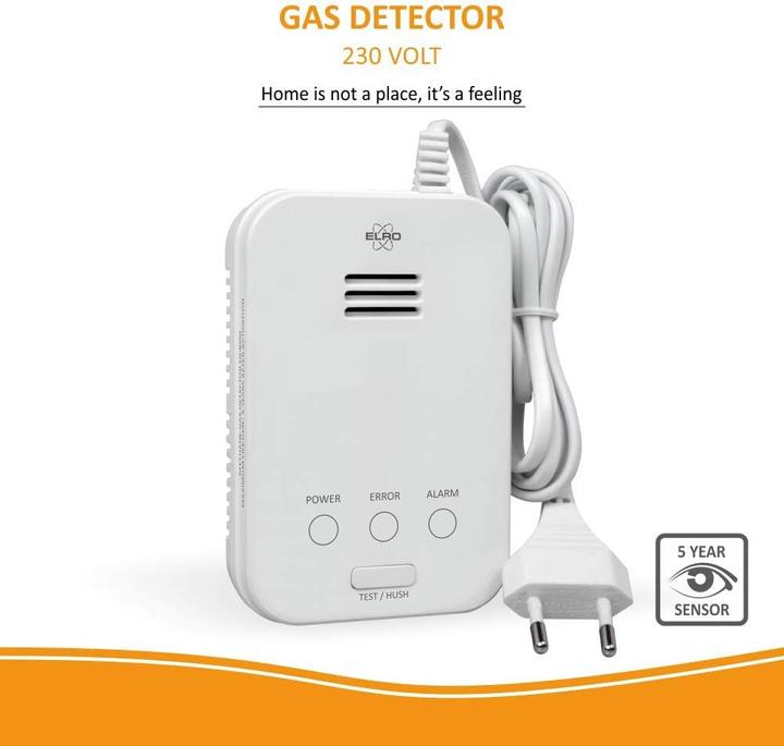 Image du produit Elro Czujnik gazu ziemnego FG40001P
