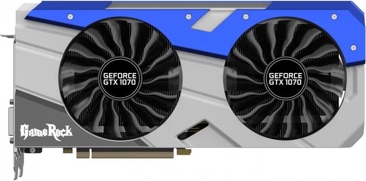 Produktbild Palit GeForce GTX 1070 GameRock Premium Edition (8 GB)