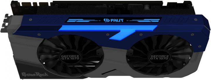 Produktbild Palit GeForce GTX 1070 GameRock Premium Edition (8 GB)