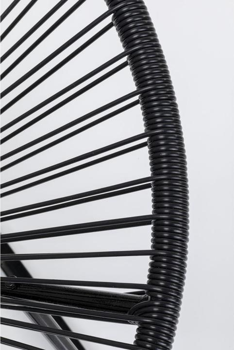 Actual product image Kare Design Rocking Chair Acapulco Black