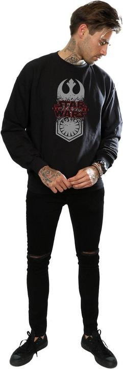 Actual product image Star Wars Mens The Last Jedi Symbol Crash Sweatshirt (L)