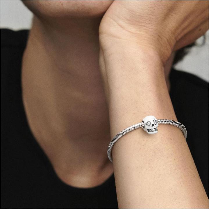 Produktbild Pandora Glow in the dark Funkelnder Totenkopf (Sterling Silber 925)
