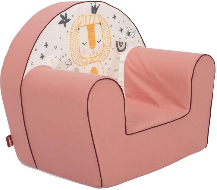 Image du produit Knorrtoys Fauteuil pour enfants - "Lion Leo rose (Fauteuil pour enfants)