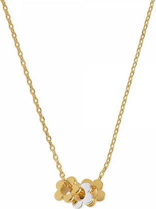 Estella Bartlett Wildflower Multi Flower Bead Halskette vergoldet (18k vergoldet)